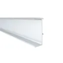 Profilis aliuminio GOLA II, viengubas, L4200mm, balta