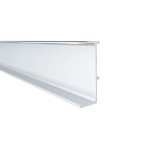 Aluminium profile GOLA II, single L4200mm white
