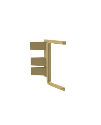 Joint for single profile GOLA II, angular, outer, gold