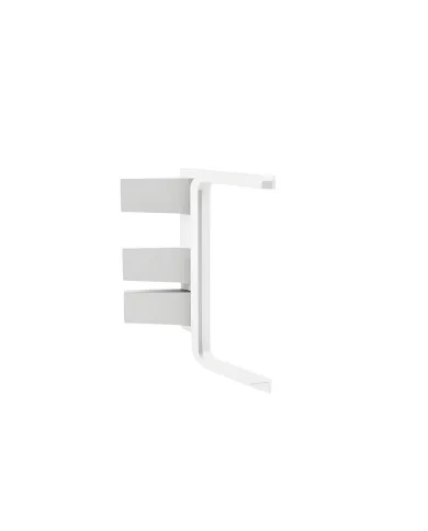 Joint for single profile GOLA II, angular, outer, white