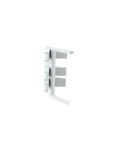Joint for single profile GOLA II, angular, inner, white