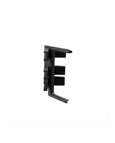 Joint for single profile GOLA II, angular, inner, black