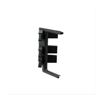 Joint for single profile GOLA II, angular, inner, black