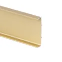 Aluminum profile GOLA II, double L4200mm, gold