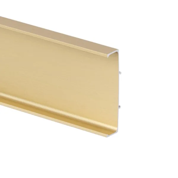 Aluminum profile GOLA II, double L4200mm, gold