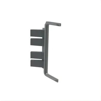 Joint for double profile GOLA II, angular, outer, grey