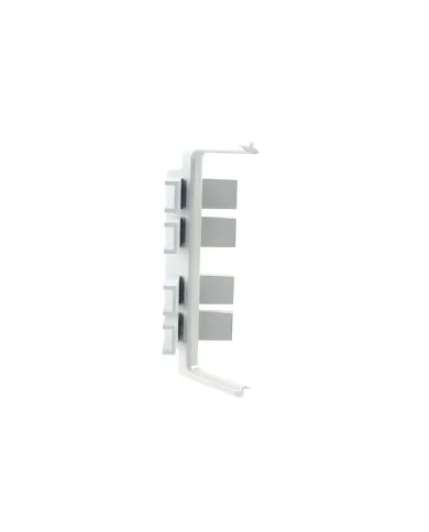 Joint for double profile GOLA II, angular, inner, white