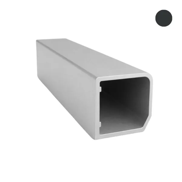 Protection profile for oven GOLA II, L3700mm, black