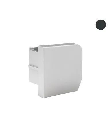 Endcap for oven protection profile GOLA II, plastic, black