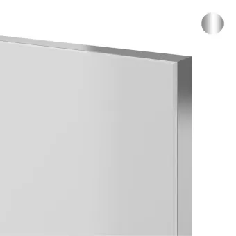 Frame profile 18, for gluing, L3500mm, aluminium anodized