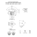 Screw-in sleve M4 L8mm