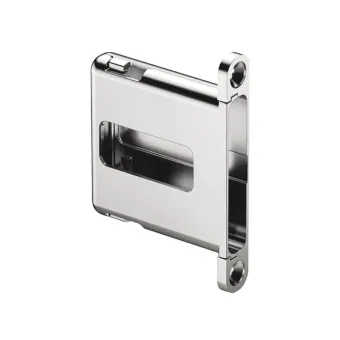 Hinge pockets Conecta, fully integrated, 2 pcs.,  with cover caps, nickel/white