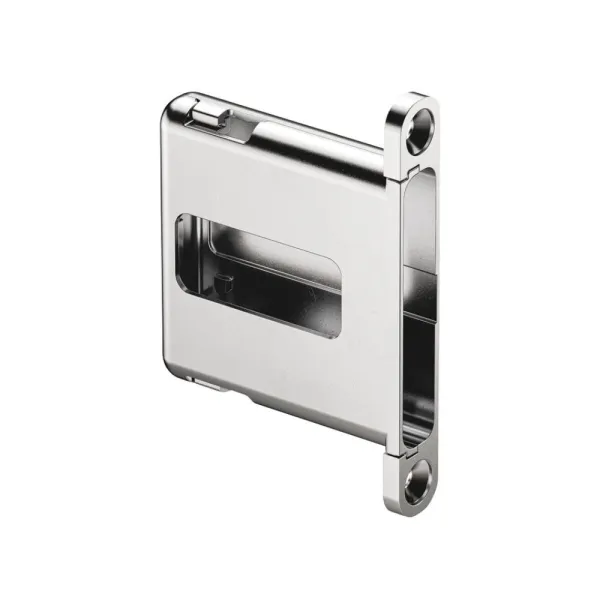 Hinge pockets Conecta, fully integrated, 2 pcs.,  with cover caps, nickel/white