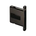 Hinge pockets Conecta, fully integrated, 2 pcs.,  with cover caps, titanium