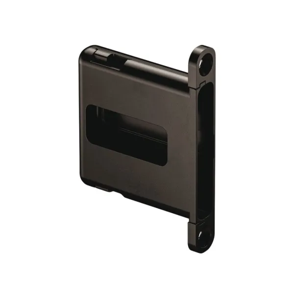 Hinge pockets Conecta, fully integrated, 2 pcs.,  with cover caps, titanium
