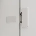 Concealed hinges Conecta, 2pcs., 94°, min.25mm wooden doors, full overlay, with soft close, titanium