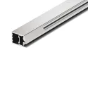 Frame profile Conecta, su rankenėle, 25x35,2mm, L3000mm, aluminium anodized