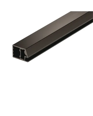 Profilis rėmeliui Conecta, 25x35,2mm, L3000mm, aliuminis, titanium