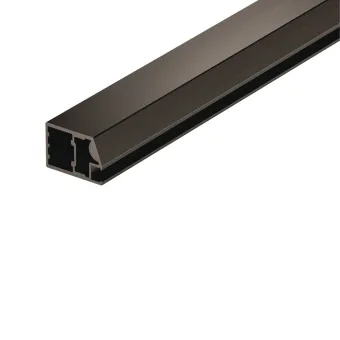 Frame profile Conecta, 25x35,2mm, L3000mm, aluminium, titanium