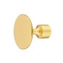 Knob FLOID, Ø35mm, H30mm, brushed gold
