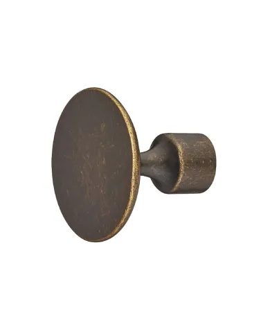Knob FLOID, Ø35mm, H30mm, antique brass