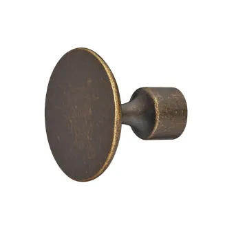 Knob FLOID, Ø35mm, H30mm, antique brass