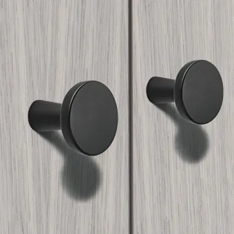 Knob H2570, 32x32mm, chrome
