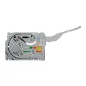 Mechanizmas FREE SLIM FLAP 1.12, įfrezuojamas, antracitas
