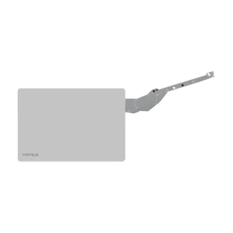 Mechanizmas FREE SLIM FLAP 1.12, prisukamas, pilkas
