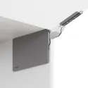 Mechanizmas FREE SLIM FLAP 1.12, prisukamas, pilkas