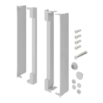 Mechanizmas FREE SLIM FLAP 1.12, įfrezuojamas, pilkas