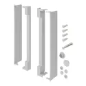 Mechanism FREE SLIM FLAP 1.120 push, milled, gray