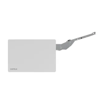 Mechanizmas FREE SLIM FLAP 1.10 push, prisukamas, baltas