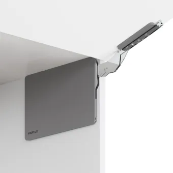 Mechanism FREE SLIM FLAP 1.10 push, screwed-in, white