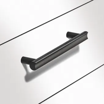 Handle Moon, cc160mm, L193mm, brushed black