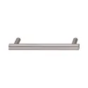 Handle Moon, cc160mm, L193mm, brushed stainless steel