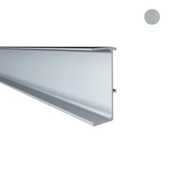 Profilis aliuminio GOLA II, viengubas, L4200mm, nerūdijančio plieno