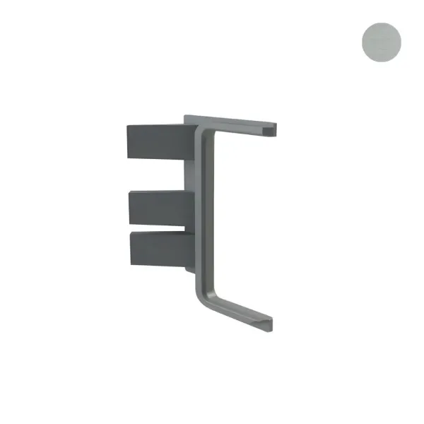 Joint for single profile GOLA II, angular, outer, stainless steel