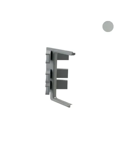 Joint for single profile GOLA II, angular inner, stainless steel