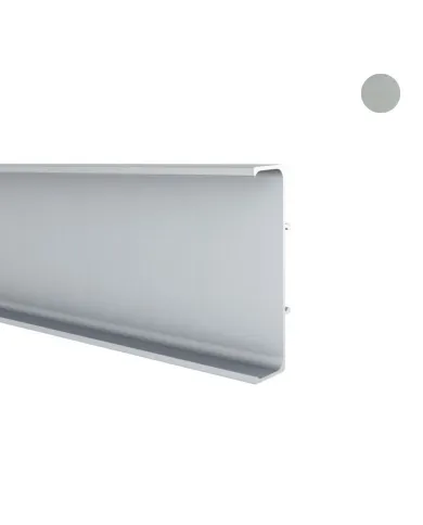 Profilis aliuminio GOLA II, dvigubas, L4200mm, nerūdijančio plieno