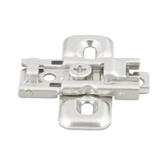 Mounting plate for hinge Metalla 540 Clip, H0mm, nickel 