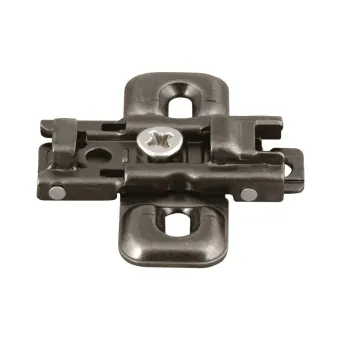 Mounting plate for hinge Metalla 540 Clip, H0mm, black