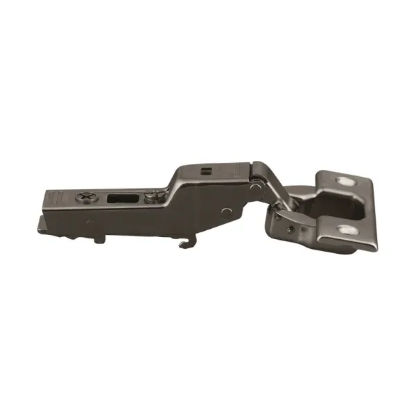 Hinge Metalla 540 Clip, Ø35mm, opening angle 110°, half overlay, with soft closing, 45/9.5, black