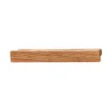 Handle 00072, cc160mm, L190mm, H24mm, lacquered natural oak