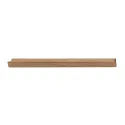 Handle 00072, cc320mm, L350mm, H24mm, lacquered natural oak