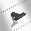 Knob 00078, L55mm, H37mm, brushed black
