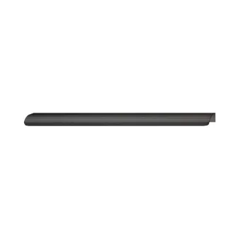 Profile handle 00074, cc250mm, L350mm, black aluminium