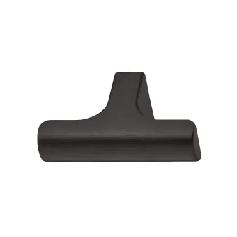 Rankenėlė vieno taško 01208, L60mm, H36.7mm, juoda šlifuota