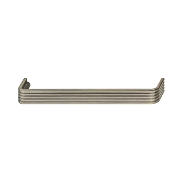 Handle H2345, cc160mm, L168mm, brushed antique brass