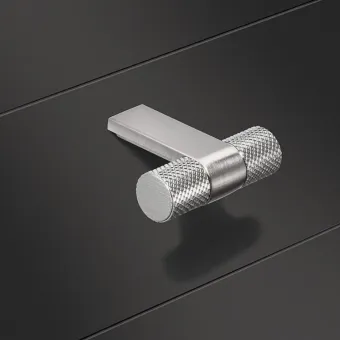 Knob H2515, 44x39mm, matt black